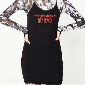 OMIGHTY wes craven mini dress